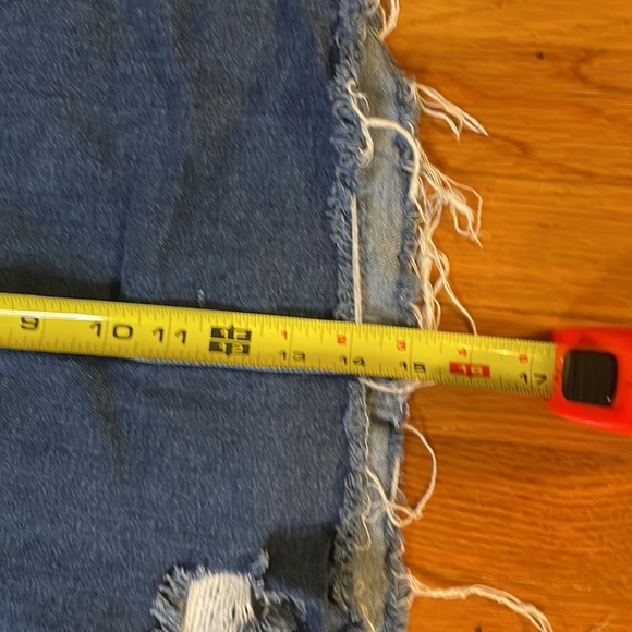 Free People Frayed Skirt - Picture 13 of 14